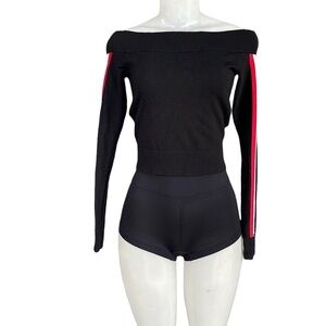 Forever 21 Off Shoulder Sweater Top Size M